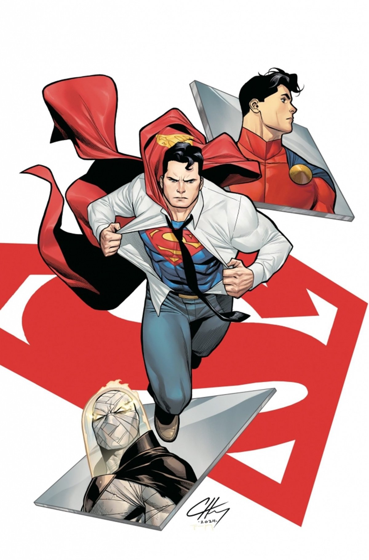 Clayton Henry's cover for the DC All-In relaunch of Action Comics.