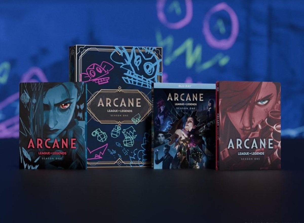 The Arcane complete season one limited edition Blu-ray set. 
