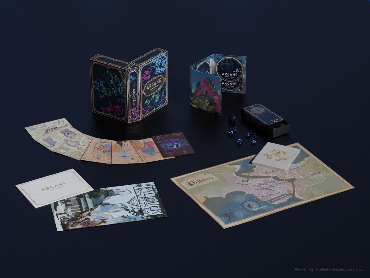 The deluxe Arcane Blu-ray box set with all the extras.