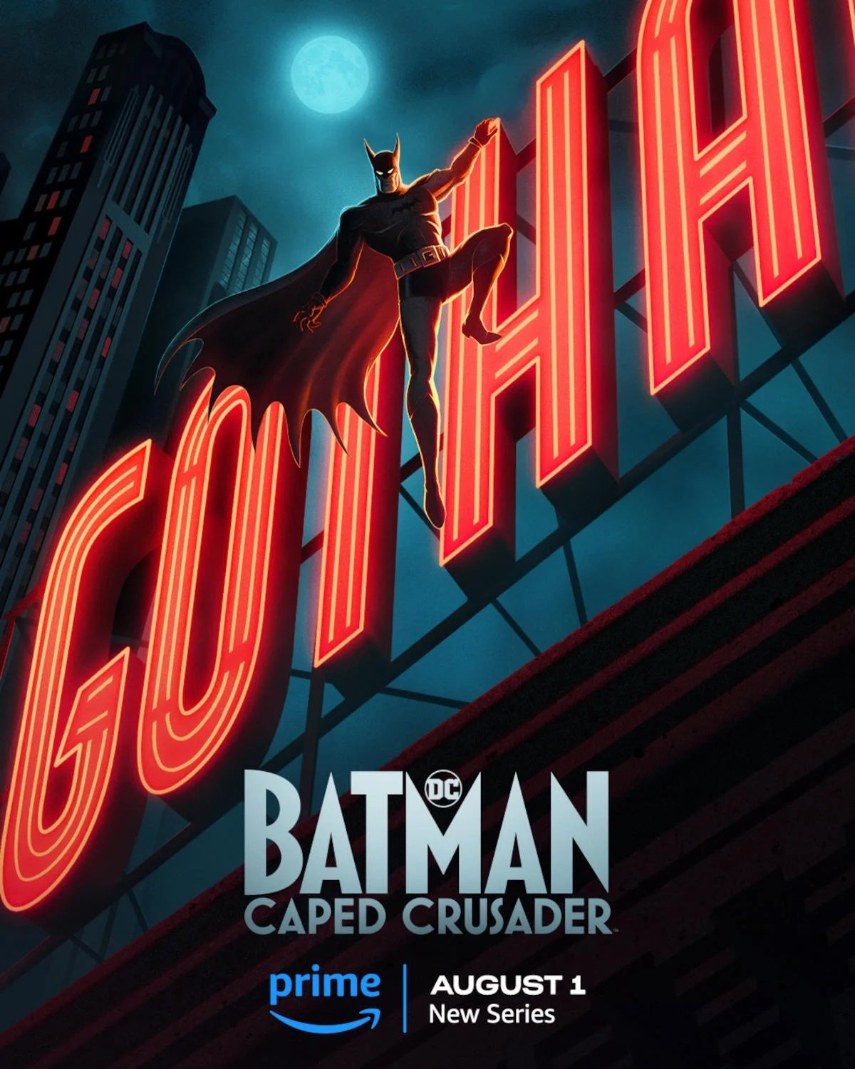 Poster art for Batman: Caped Crusader