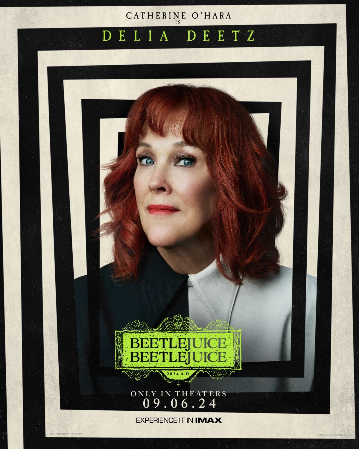 Beetlejuice Beetlejuice character posters delia deetz