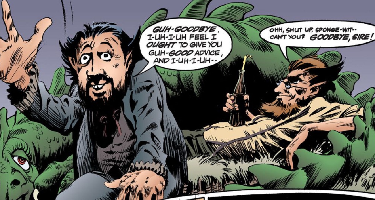 Can and Abel, the two Biblical brothers, as they appared in the original Sandman comics