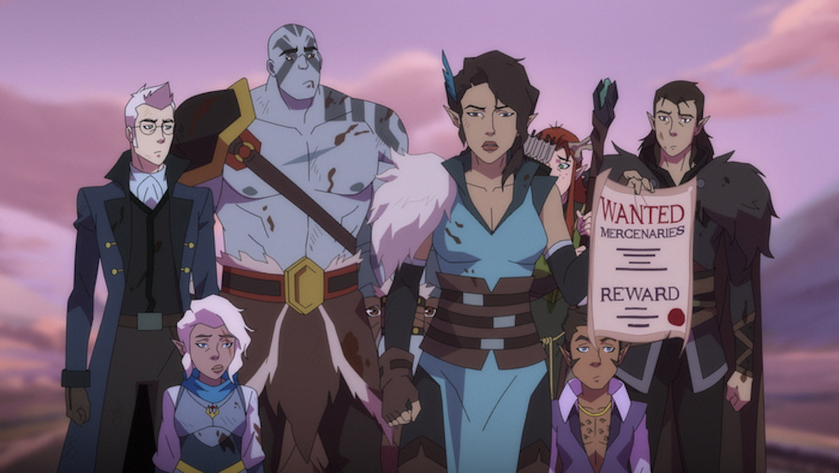 The Vox Machina mercenaries in Critical Role's The Legend of Vox Machina for Prime Video