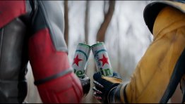 DEADPOOL & WOLVERINE Heineken Ad Shows Two Best Bubs Bonding Over Beer