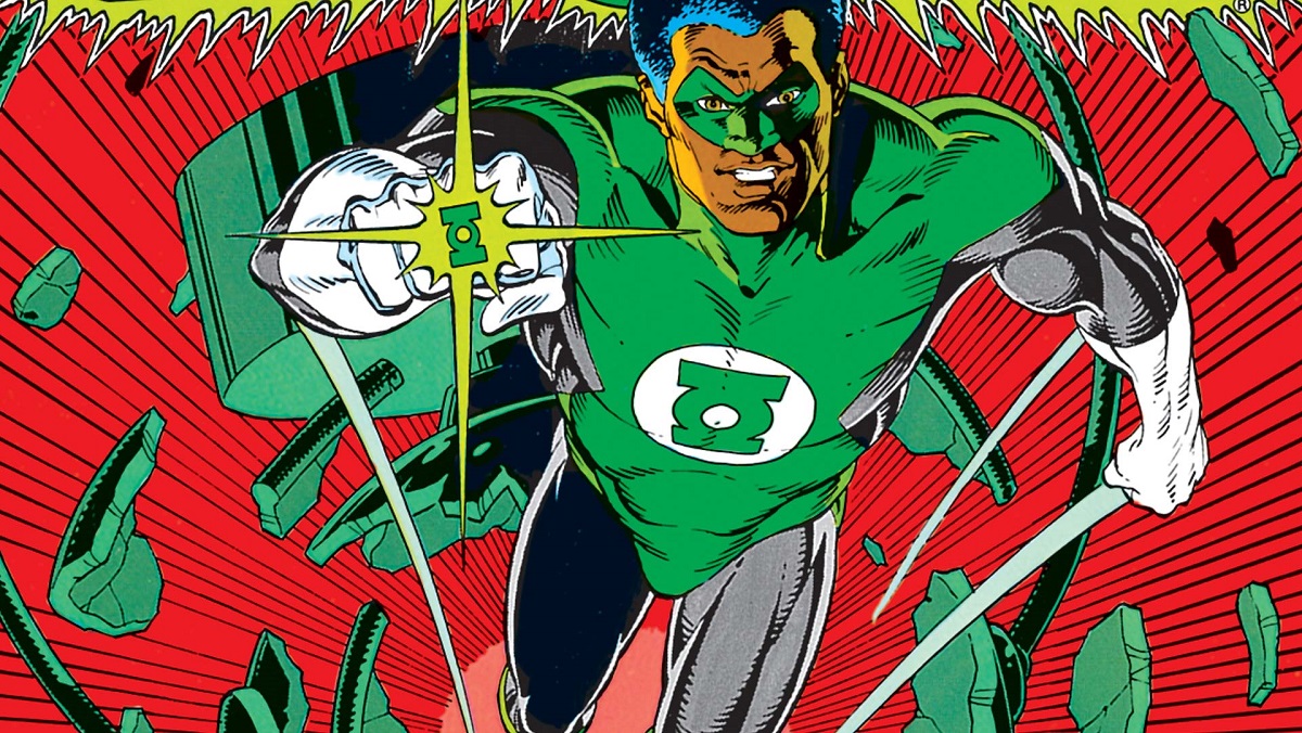 Green Lantern John Stewart in the 1980s.