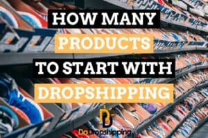How many products to start with Dropshipping