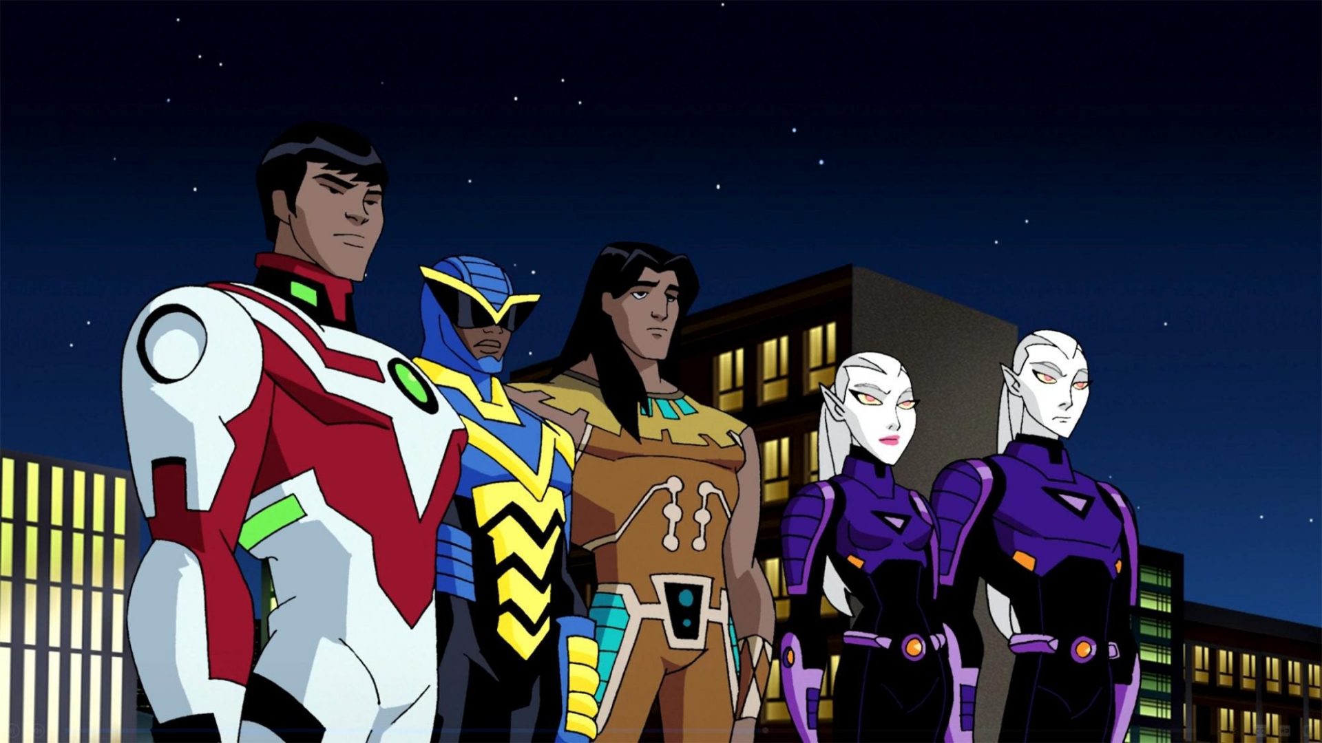 The Ultimen, JLU's version of the classic Super Friends.