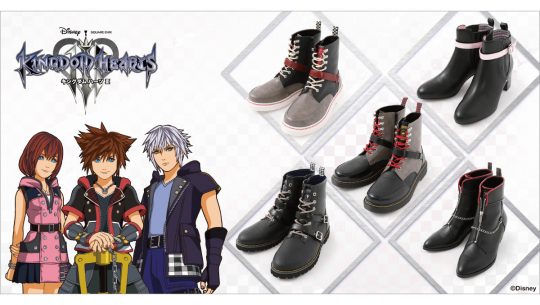 These KINGDOM HEARTS Boots Protect Your Feet from the Darkness