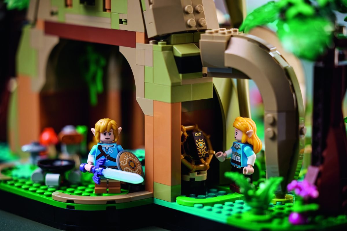 LEGO The Legend of Zelda The Great Deku Tree Link and Zelda