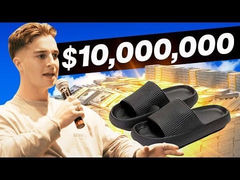 How This 23 Year Old Makes $10M+ Selling Slippers