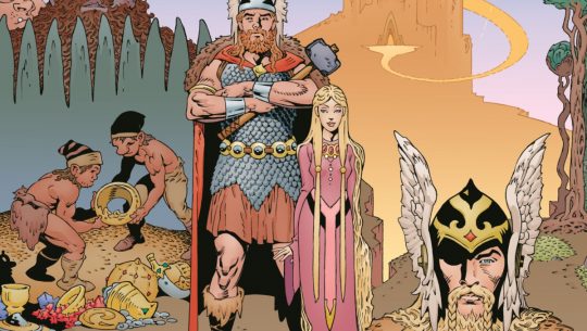 Mike Mignola’s Art for Neil Gaiman’s NORSE MYTHOLOGY Is Truly Mythic