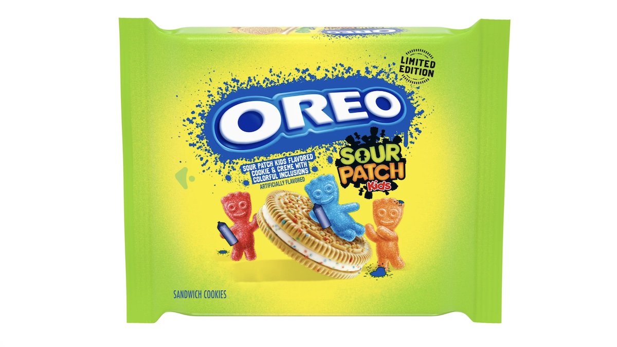 New Oreo Sour Patch Kids Cookies Mix Sweet and Sour