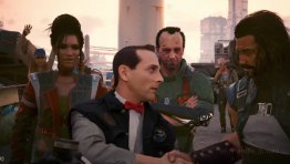 Pee-wee Herman in CYBERPUNK 2077 Somehow Just Works