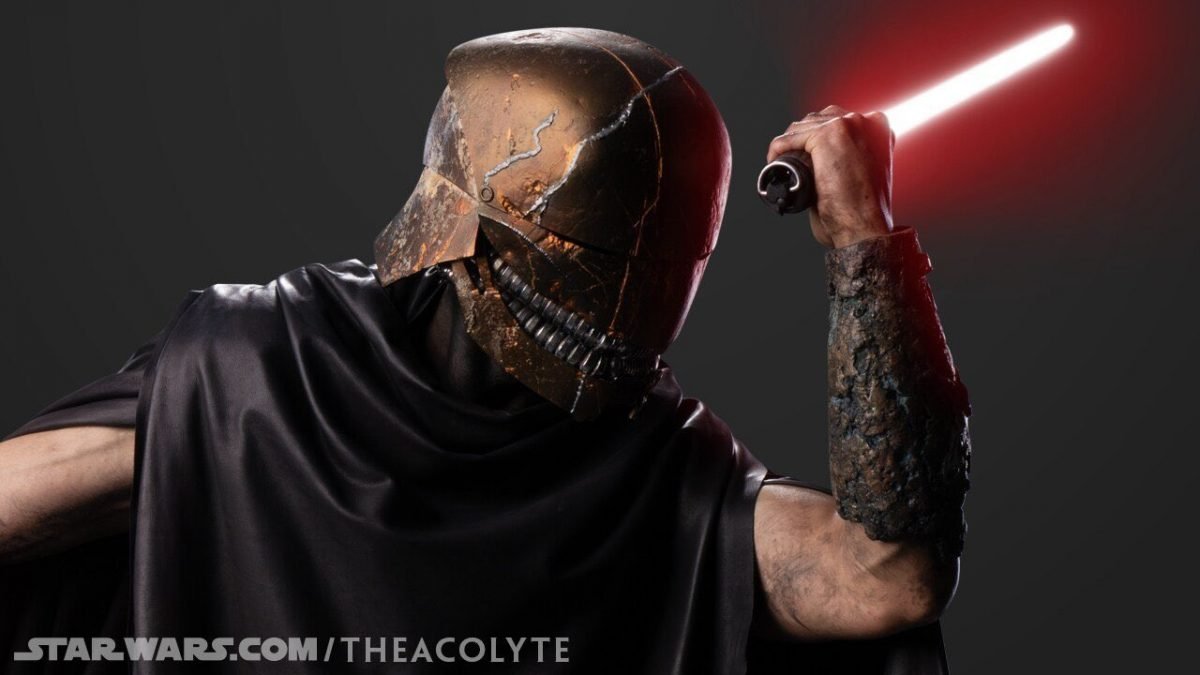 Star Wars the acolyte cortosis helmet