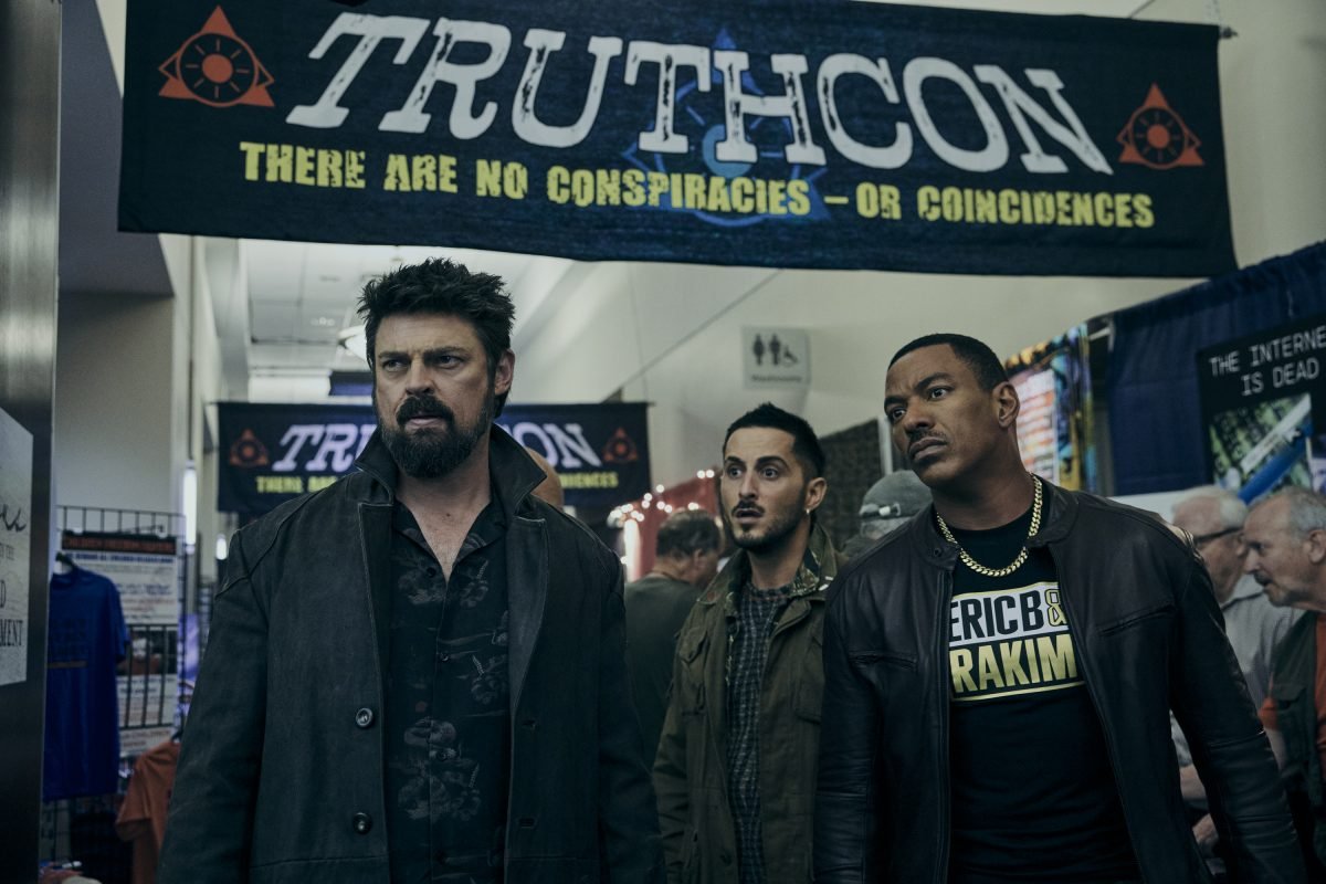 Butcher, Frenchie, and MM walk into truthcon convention