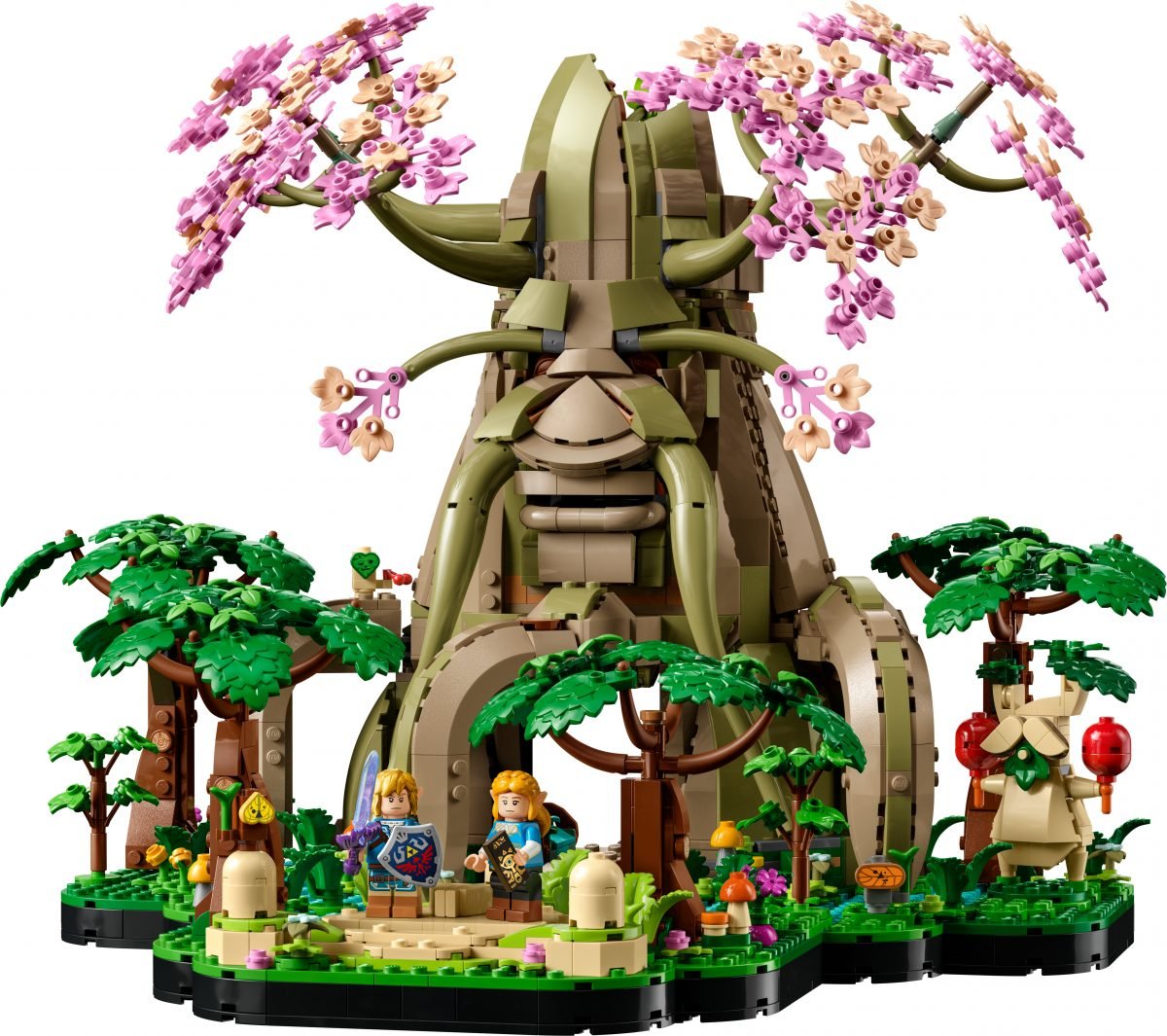 The Legend of Zelda The Great Deku Tree LEGO set