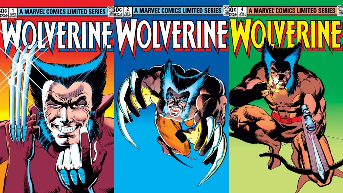 Frank Miller's cover art for the 1982 Wolverine limited series.