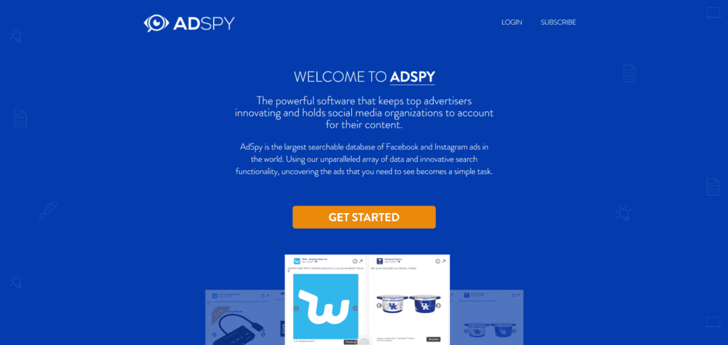 AdSpy website