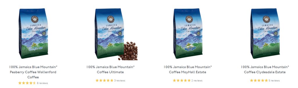 Aroma Ridge Coffee Roasters blend examples