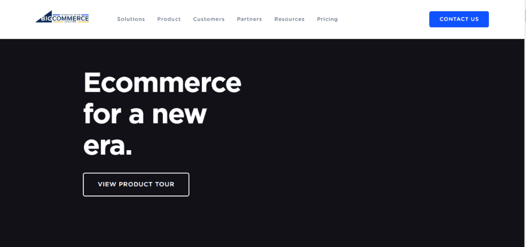 BigCommerce Homepage