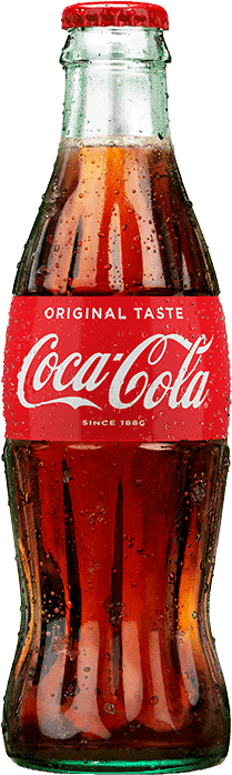 Coca Cola bottle private labeled