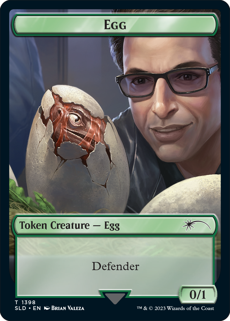 Dr Ian Malcolm Secret Lair Jurassic World Magic Card Drop 2