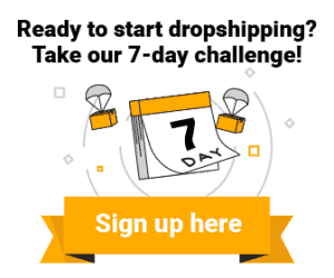 Start dropshipping with out 7-day email challenge
