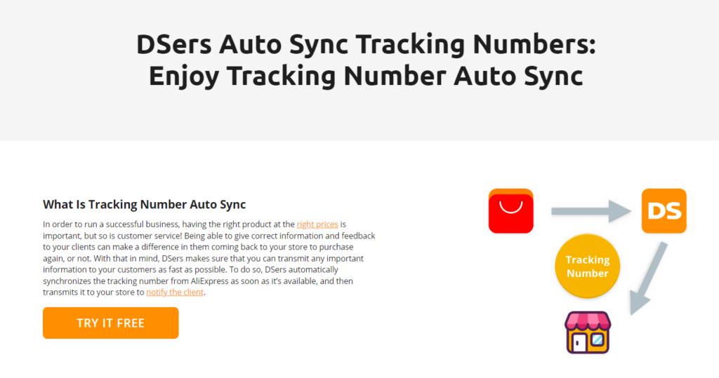 Auto sync feature of DSers