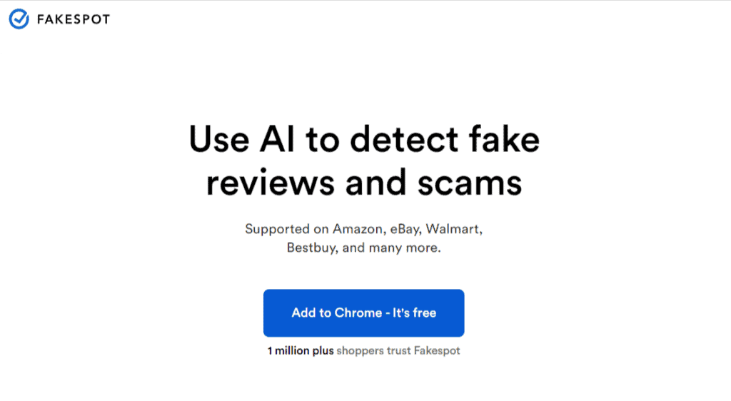 Fakespot analyze and identify fake reviews and counterfeits