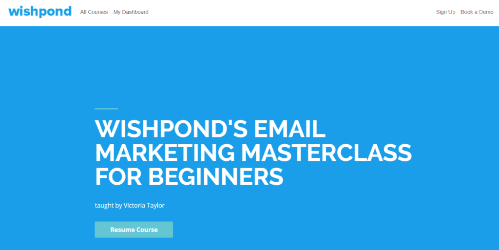 Free Ecommerce Courses: Wishpond's email marketing masterclass