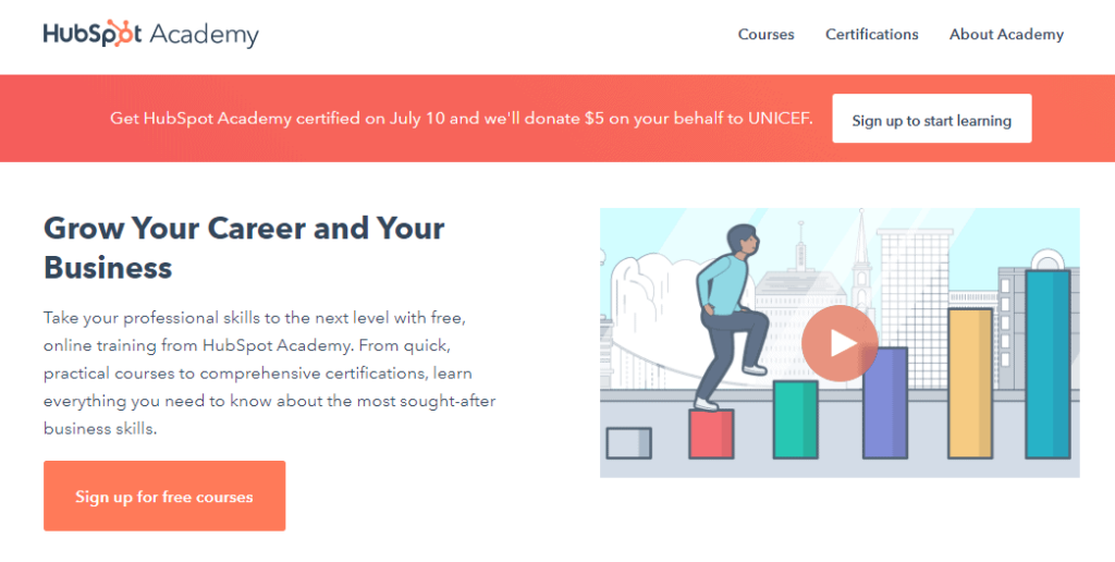 Free Ecommerce Courses: Hubspot Academy