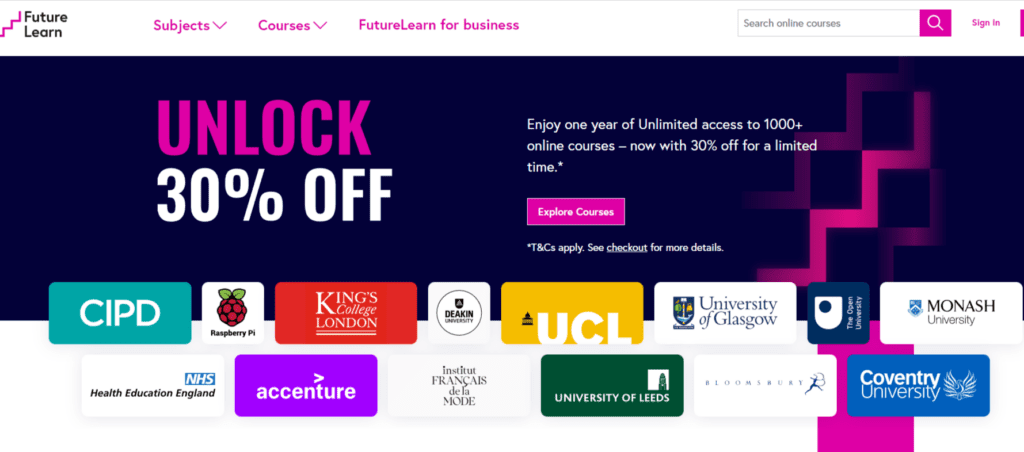 futurelearn online courses and degrees from top universities
