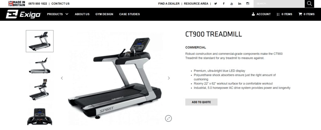 gym equipment high-ticket product UK supplier