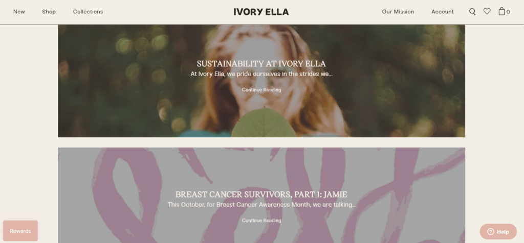 Ivory Ella blog