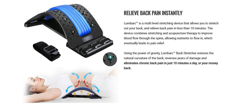 Lumbarc product page