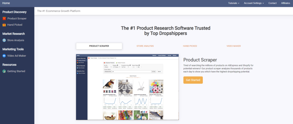 Best Dropshipping Product Research Tools: Niche Scraper
