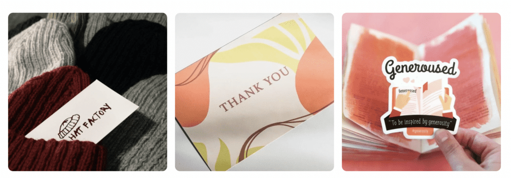 personalized packaging with Printful