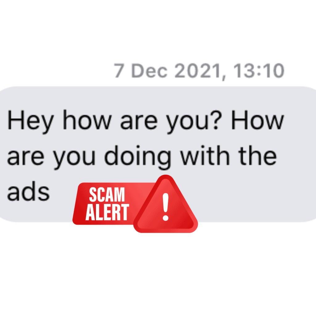 Scammers and spammers on dropshipping Facebook groups