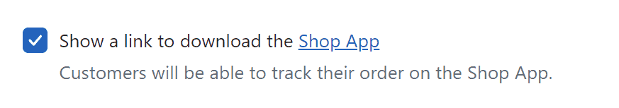 Shop app checkout button
