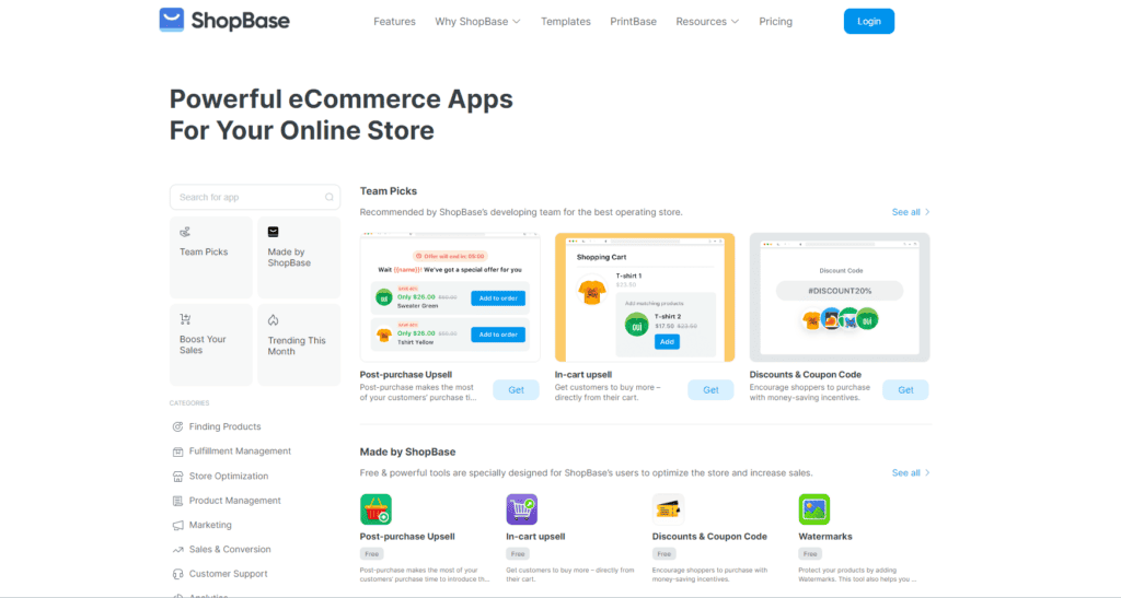 ShopBase App Store