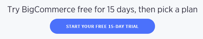 BigCommerce free trial