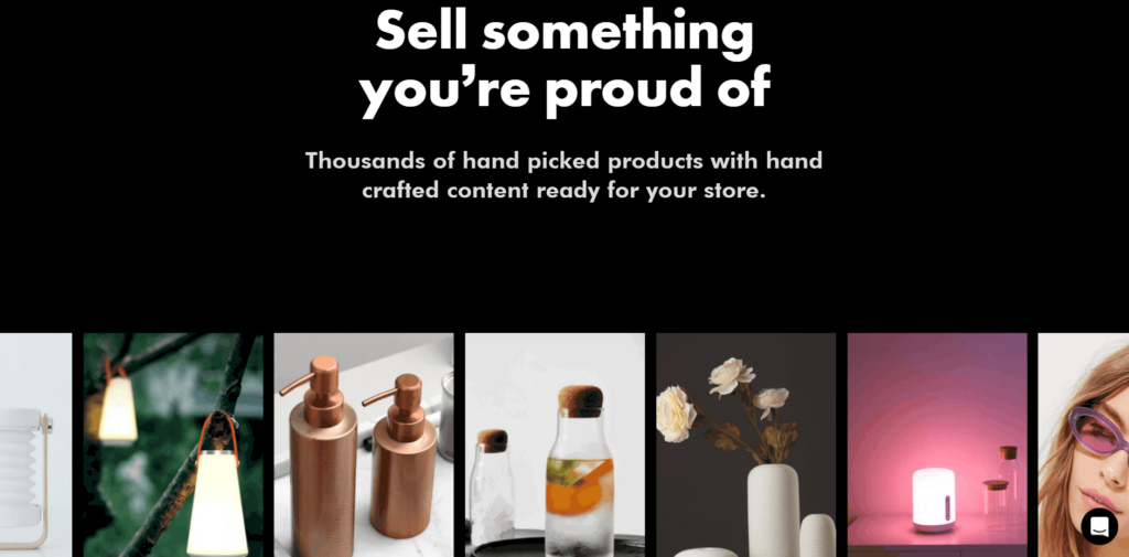 Homepage of Thieve Supply