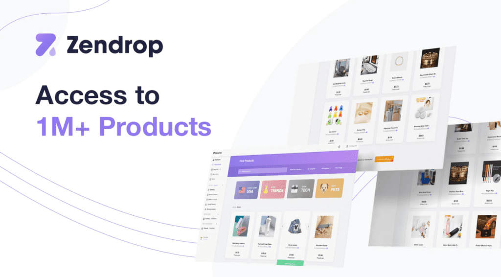 Zendrop product catalog overview
