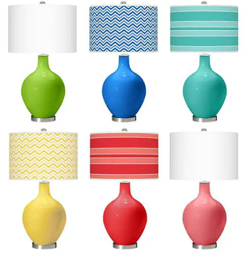 lamps different colors